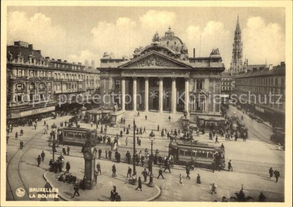 Strassenbahn Bruxelles Bourse