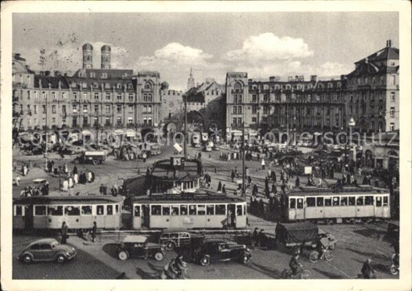 Strassenbahn München Karlsplatz Karlstor