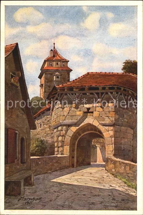 Marschall Vinzenz Rothenburg Tauber Spitalbastei