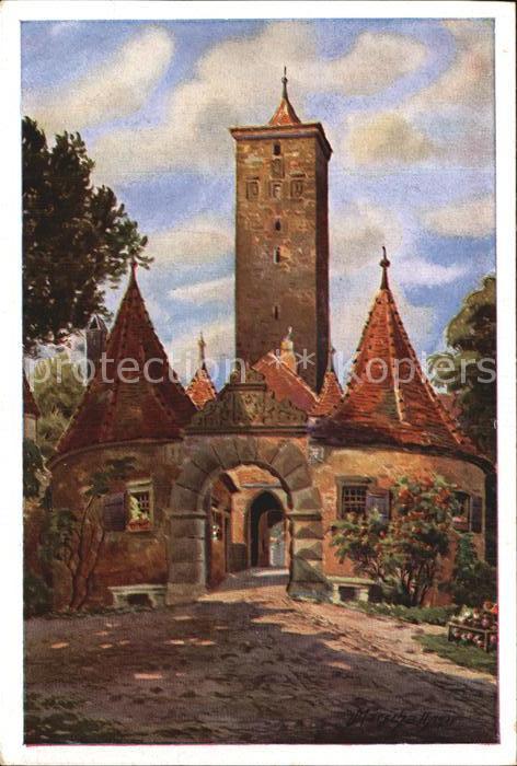 Marschall Vinzenz Rothenburg Tauber Burgtor