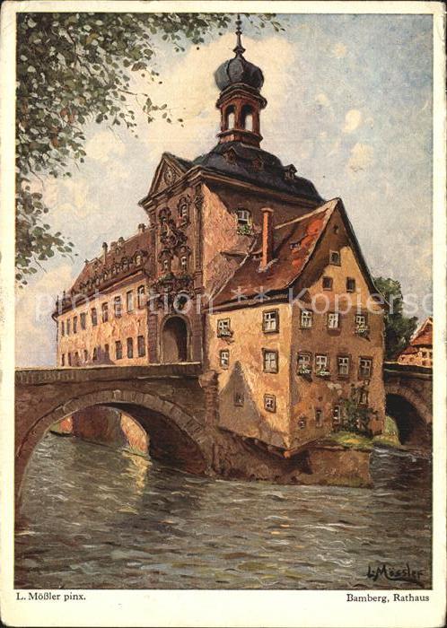 Moessler L. Bamberg Rathaus