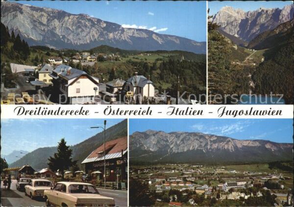 Grenze Douane Zoll Staatsgrenze Dreiländerecke Österreich