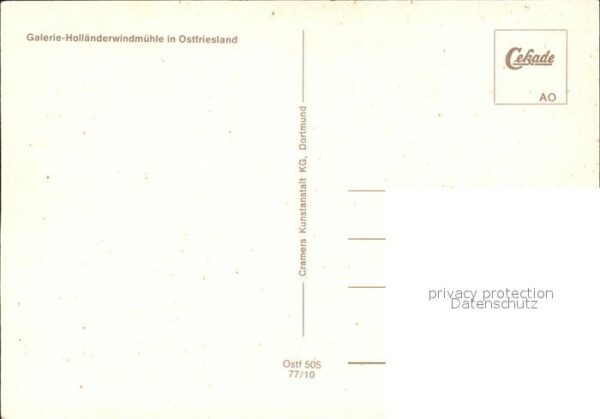 Windmuehle Galerie-Holländerwindmühle Ostfriesland – Bild 2