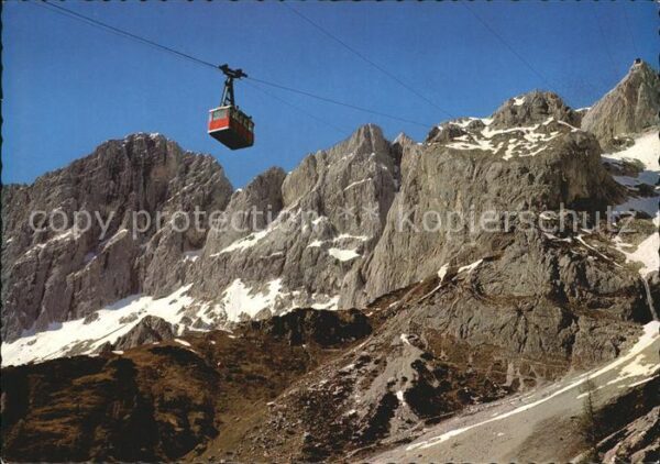 Seilbahn Dachsteinsüdwand Türlwandhütte Hunerkog