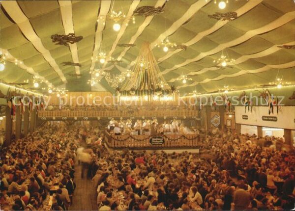 Oktoberfest München Armbrustschützenzelt Innenansic
