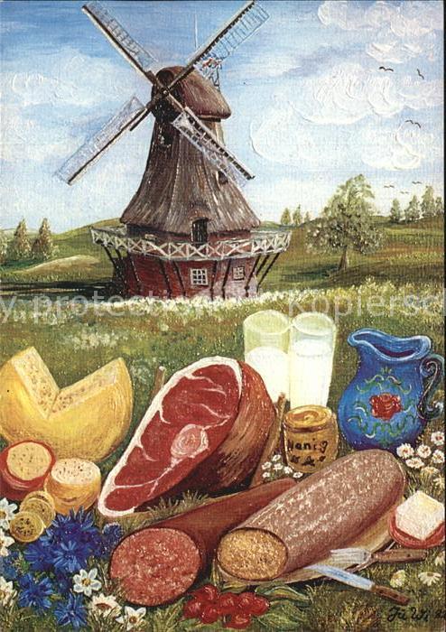 Windmuehle Essen und Trinken Schleswig-Holsteinisc