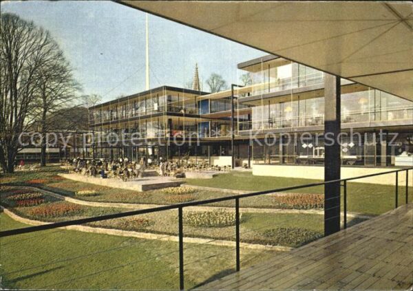 Exposition Universelle Bruxelles 1958 Pavillon de l'Allemagne