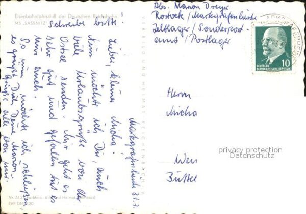 Faehre Ferry Bac Traghetto-- MS Sassnitz – Bild 2