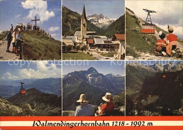 Seilbahn Walmendingerhorn Kleinwalsertal Mittelb