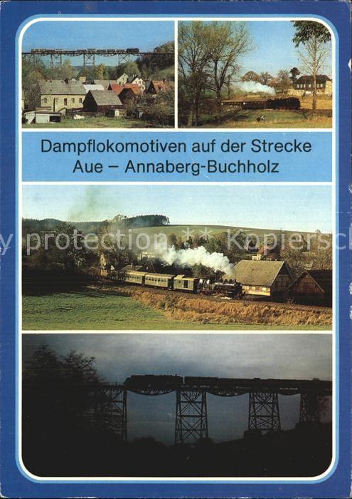 Lokomotive Dampflokomotiven Strecke Aue Annaberg-B