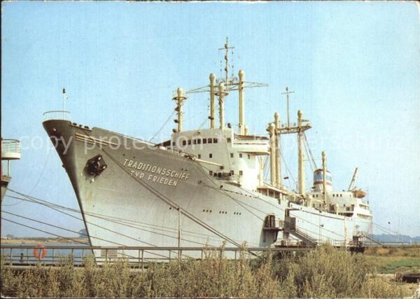 Schiffe Ships Navires Traditionsschiff Typ Frieden Rostock-Sc