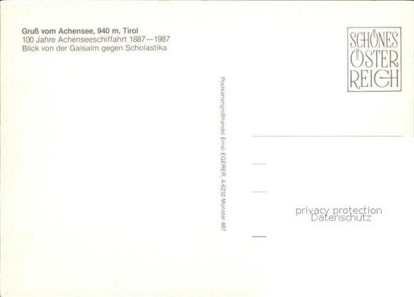Dampfer Seitenrad Achensee 100 Jahre Achenseeschifffahrt – Bild 2
