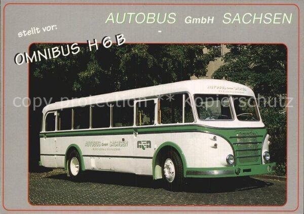 Omnibus Autobus H6B Sachsen