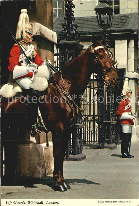 Leibgarde Wache Life Guards Whitehall London