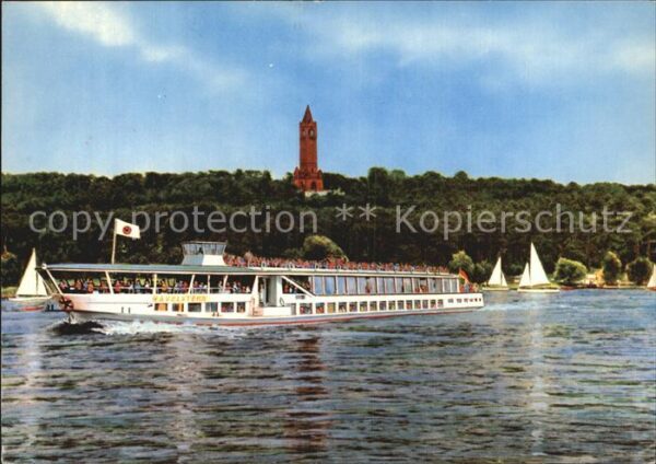 Motorschiffe Havelstern Berlin Grünewaldturm