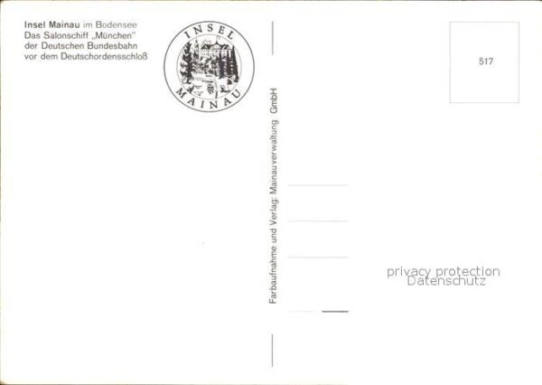 Motorschiffe München Insel Mainau Bodensee Deutschor – Bild 2