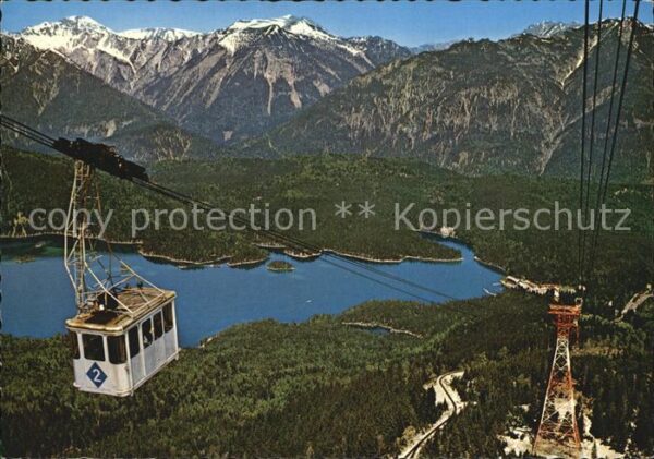 Seilbahn Bayrische Zugspitzseilbahn Eibsee Zugsp