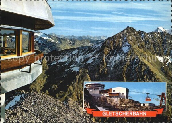 Seilbahn Ötztaler Gletscherbahn Bergstation Gais