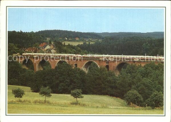 Eisenbahn Ex 66 Karlex Elstertalbrücke Jocketa