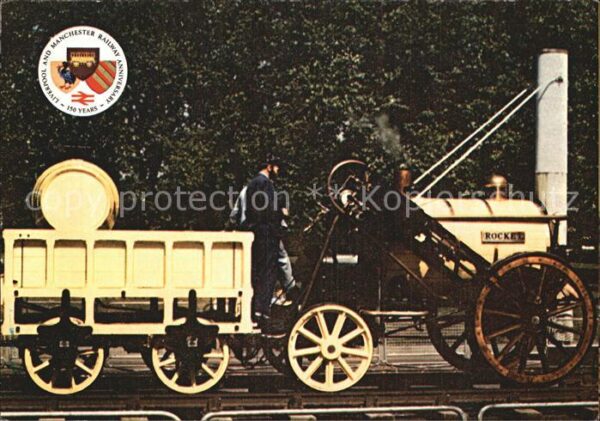 Lokomotive Liverpool and Manchester Railway Rocket