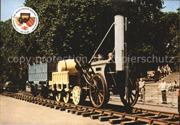 Lokomotive Liverpool and Manchester Railway Rocket