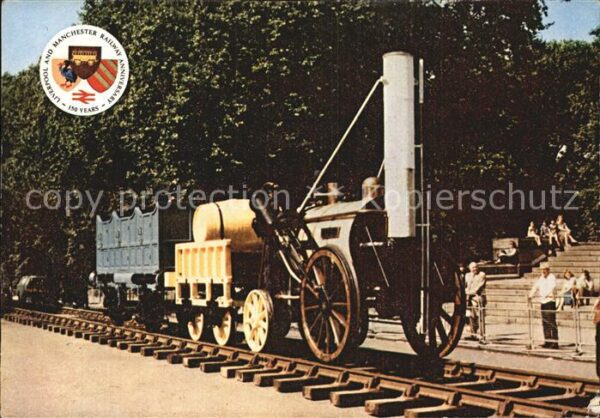 Lokomotive Liverpool and Manchester Railway Rocket