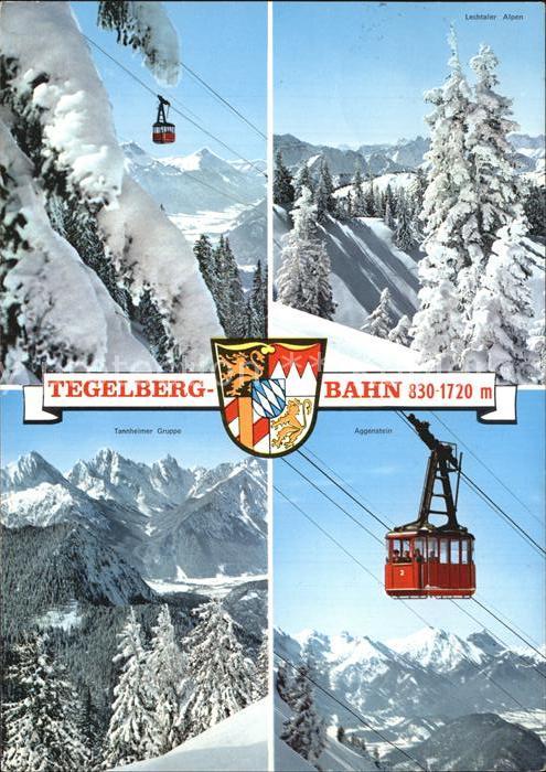 Seilbahn Tegelberg Lechtaler Alpen Aggenstein