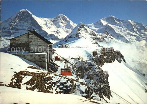 Seilbahn Wengen-Männlichen Tschuggen Eiger Mönch