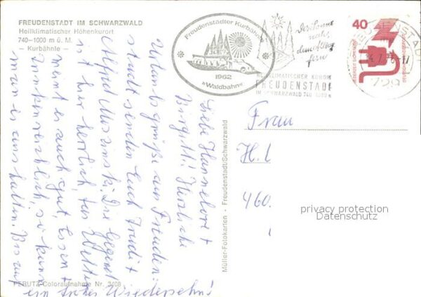 Eisenbahn Kurbähnle Freudenstadt Schwarzwald – Bild 2