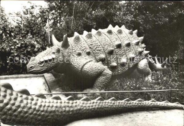 Dinosaurier Ankylosaurus Saurierparkanlage Kleinwel