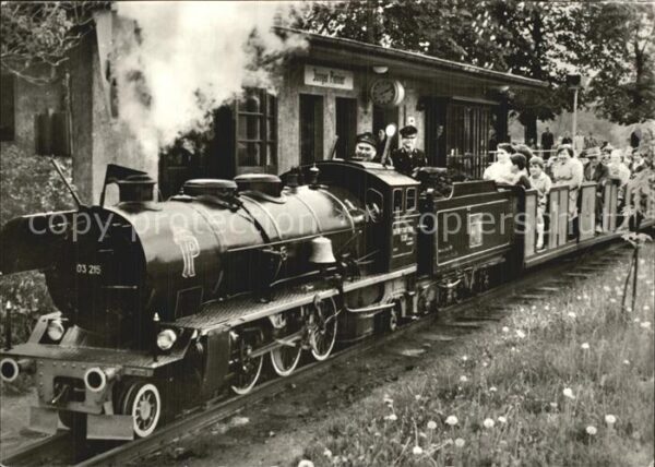 Lokomotive 25 Jahre Pioniereisenbahn Leipzig