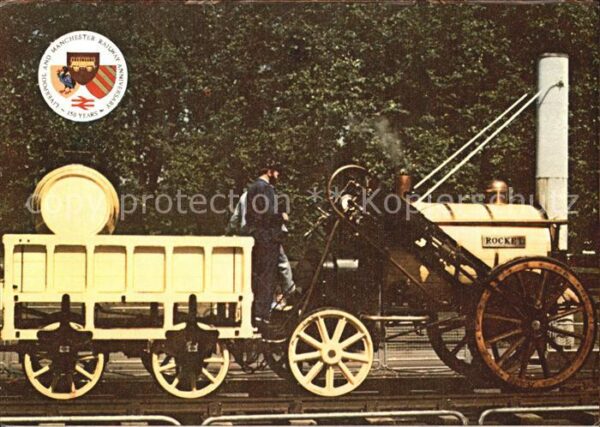 Lokomotive Liverpool and Manchester Railway Rocket