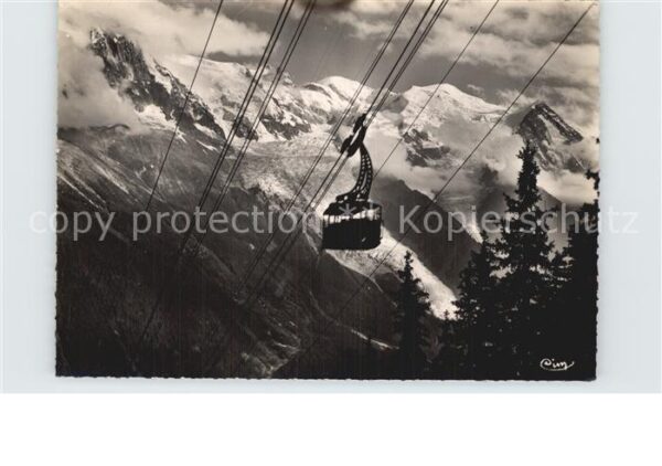 Seilbahn Brevent Chamonix Mont-Blanc