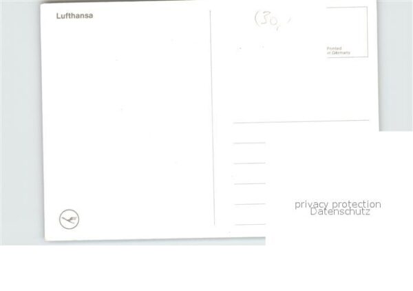 Lufthansa Flugzeug – Bild 2