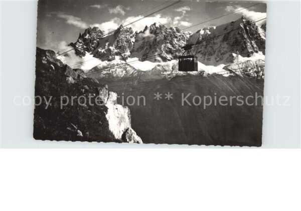 Seilbahn Brevent Chamonix Mont-Blanc