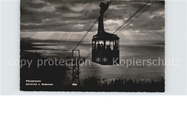 Seilbahn Pfänderbahn Bregenz Bodensee