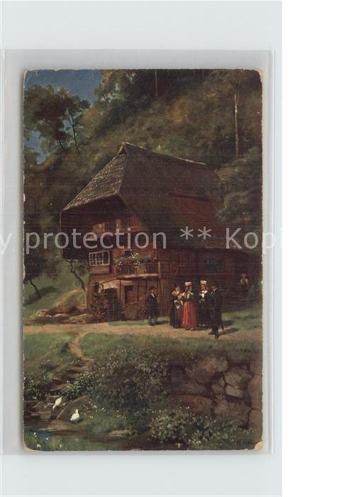 Hoffmann Heinrich Schapbachtal Schwarzwaldhaus