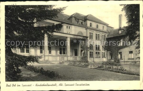 Bad Orb Kinderheilanstalt Sanatorium