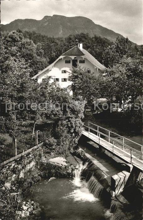 Bad Reichenhall Obermühle Weissbach Untersberg