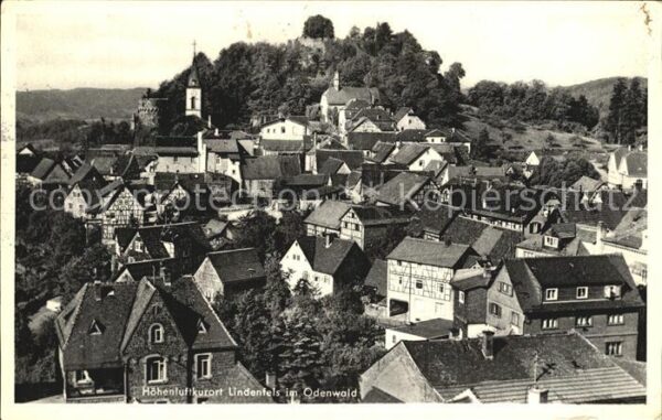 Lindenfels Odenwald Teilansicht