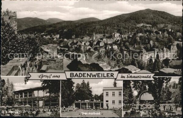 Badenweiler Kurpark Thermalbad Kurhaus