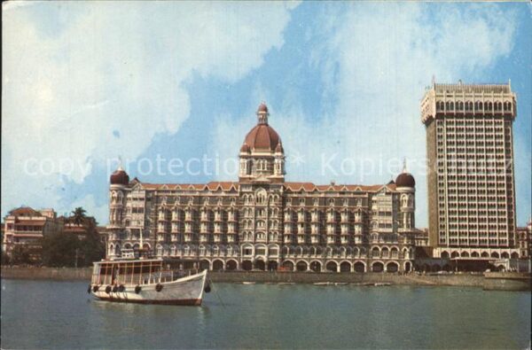 Bombay Mumbai Taj Mahal Hotel Boot