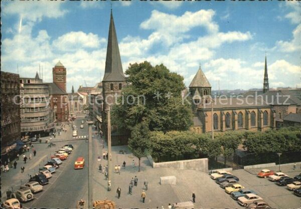 Essen Ruhr Kettwiger Strasse Münserkirche