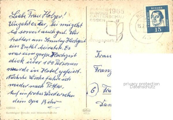 Essen Ruhr Kettwiger Strasse Münserkirche – Bild 2