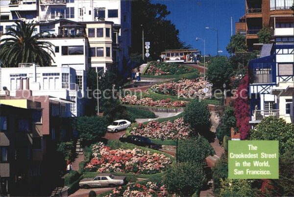San Francisco California Lombard Street
