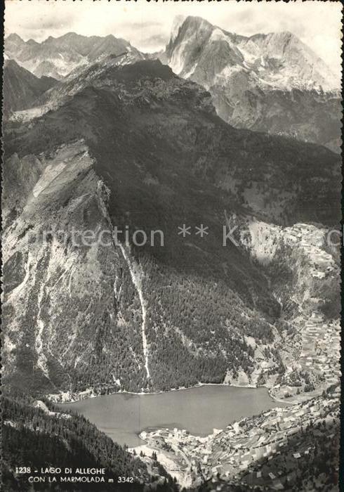 Alleghe Con la Marmolada