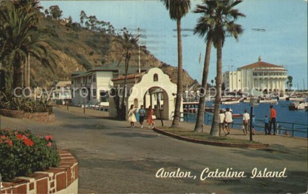 Avalon California Catalina Island Crescent Avenue Via Cas