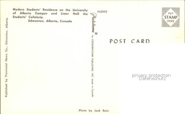 Edmonton Alberta Students Residence on the University of – Bild 2