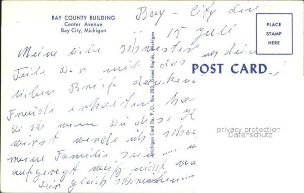 Bay City Michigan Bay County Building Center Avenue – Bild 2