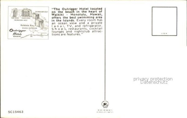 Waikiki The Outrigger Hotel – Bild 2